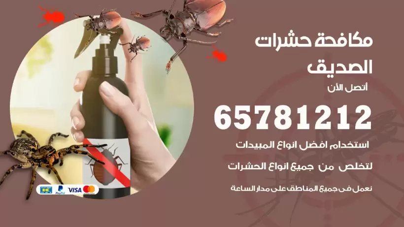 مكافحة حشرات الصديق 50050641 مكافحة حشرات وقوارض وصراصير