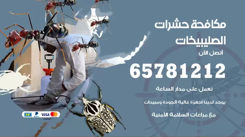 مكافحة حشرات الصليبيخات 50050641 مكافحة حشرات وقوارض وصراصير