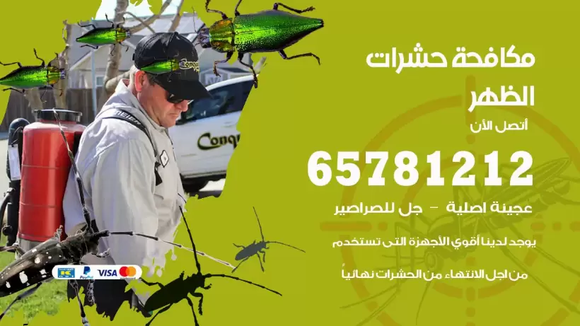 مكافحة حشرات الظهر 50050641 مكافحة حشرات وقوارض وصراصير