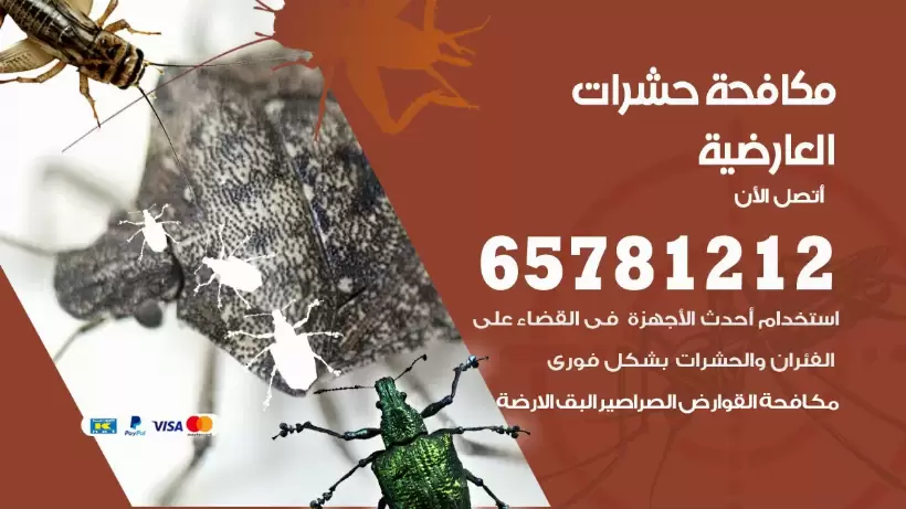 مكافحة حشرات العارضية 50050641 مكافحة حشرات وقوارض وصراصير