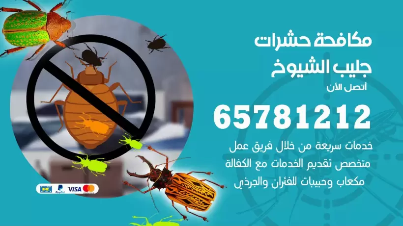 مكافحة حشرات جليب الشيوخ 50050641 مكافحة حشرات وقوارض وصراصير