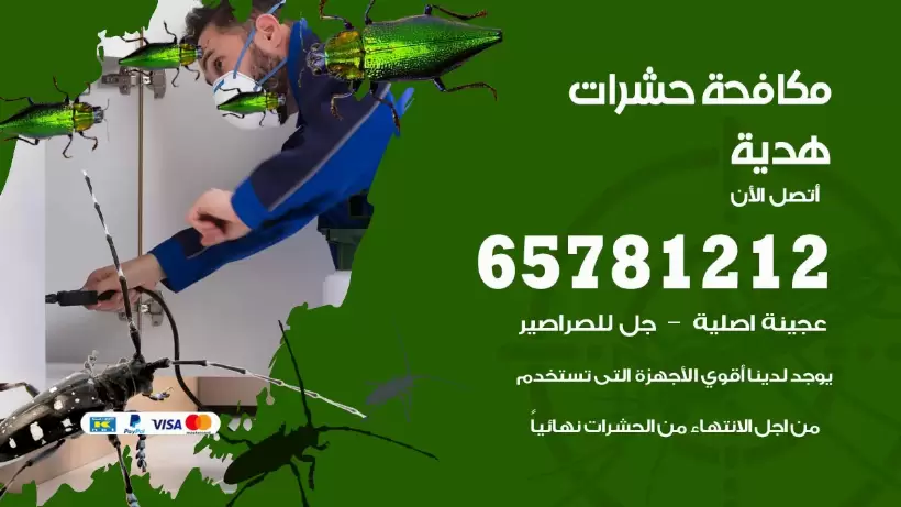 مكافحة حشرات هدية 50050641 مكافحة حشرات وقوارض وصراصير